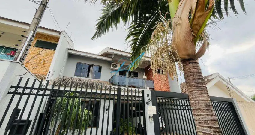 Sobrado à venda em maringá, jardim real, com 4 quartos, com 234 m²