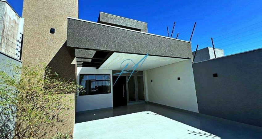 Casa à venda em Maringá, Jardim Campo Belo, com 3 quartos, com 91 m²