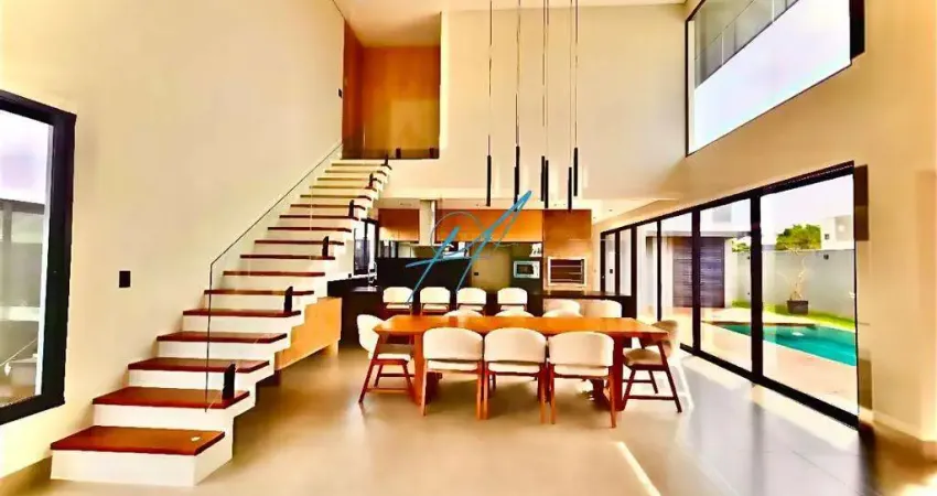 Casa à venda em maringá, jardins de monet residence, com 4 suítes, com 280 m²