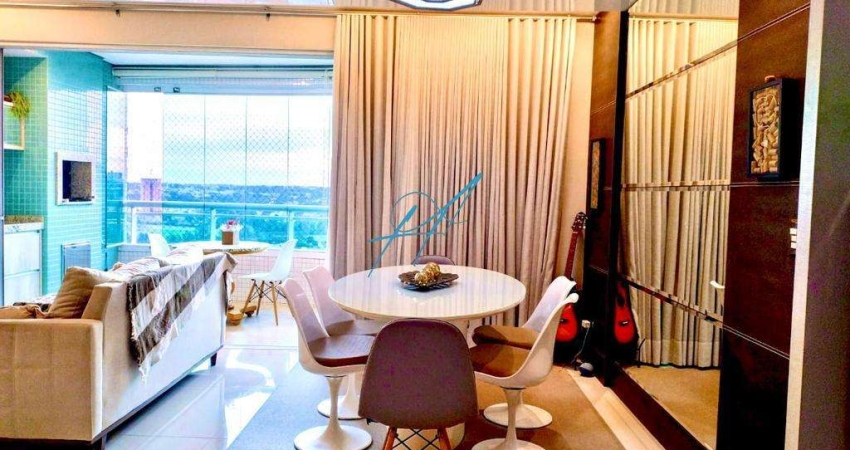 Apartamento à venda em Maringá, Jardim Tabaete, com 3 suítes, com 116 m², Edifício Tropical Summer