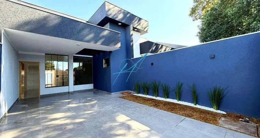 Casa à venda em Maringá, Parque das Grevíleas, com 3 quartos, com 85 m²
