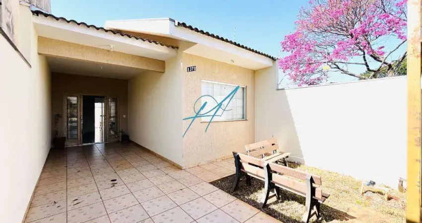 Casa à venda em maringá, jardim paraíso, com 3 quartos, com 77 m²