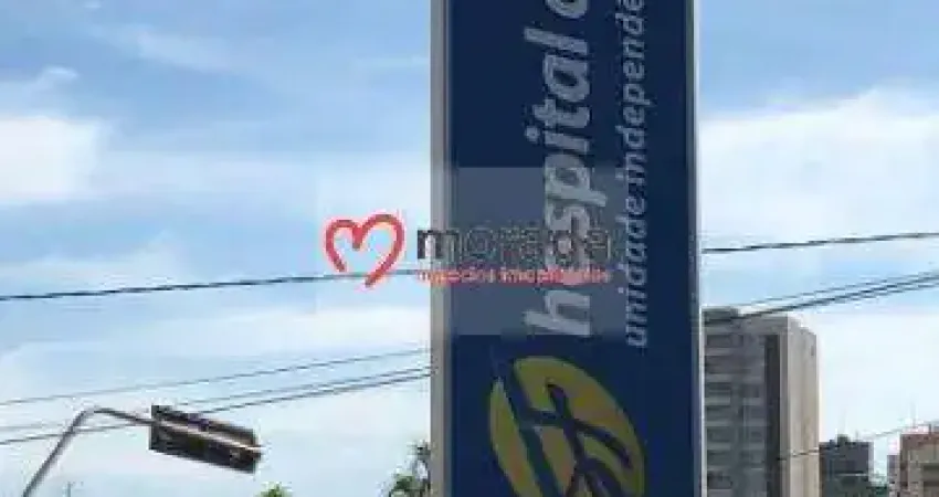 Hospital em plena atividade, localizado no Bairro Alto