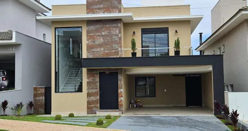 Casa  à venda com 3 quartos, sendo 4 suítes,  no condomínio reserva dos vinhedos, louveira - sp