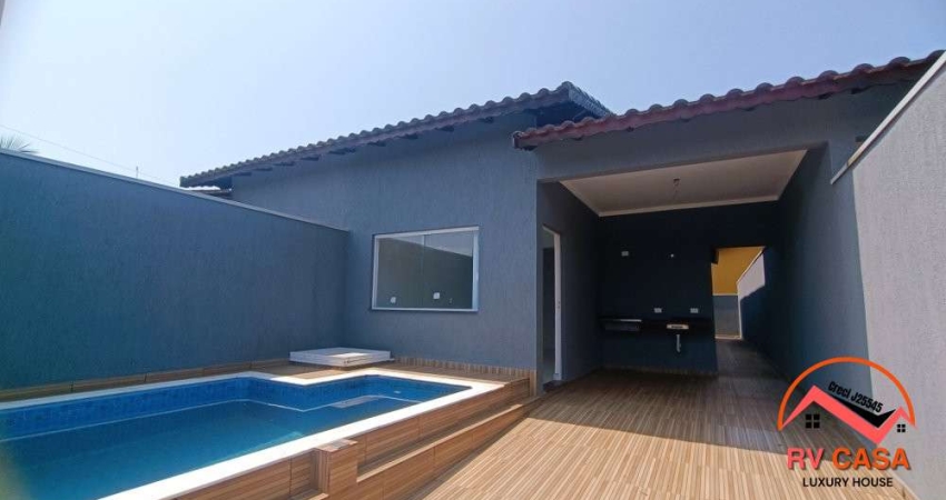Casa de Alto Padrão com Piscina perto da praia - Itanhaém-SP