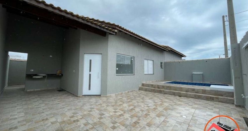Casa com piscina na praia do Cibratel 2 em Itanhaém/SP