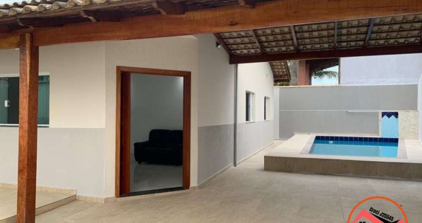 Casa Pé na Areia com Piscina à venda - Cibratel II, Itanhaém