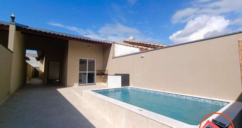 Casa Nova Com Piscina À Venda - Parque D'aville, Peruíbe/SP