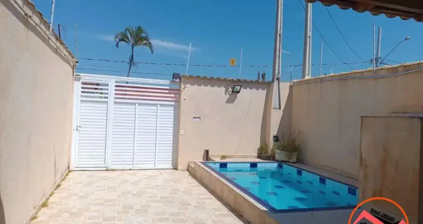 Casa com piscina perto da praia do Cibratel 1 - Itanhaém/SP