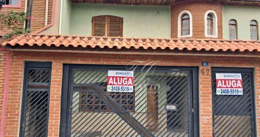 Sobrado com 2 dormitórios para alugar por R$ 3.200,00/mês - Vila São João - Guarulhos/SP