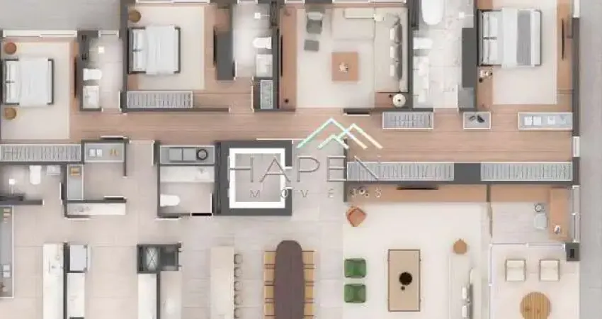 Apartamento com 3 quartos à venda na Rua Deputado Heitor Alencar Furtado, --, Ecoville, Curitiba
