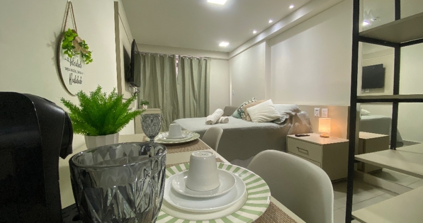 Flat mobiliado no Cabo Branco – ideal para investir ou morar com estrutura completa e a passos do mar