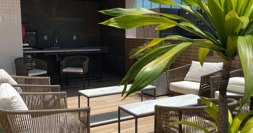 Flat mobiliado no Cabo Branco – ideal para investir ou morar com estrutura completa e a passos do mar