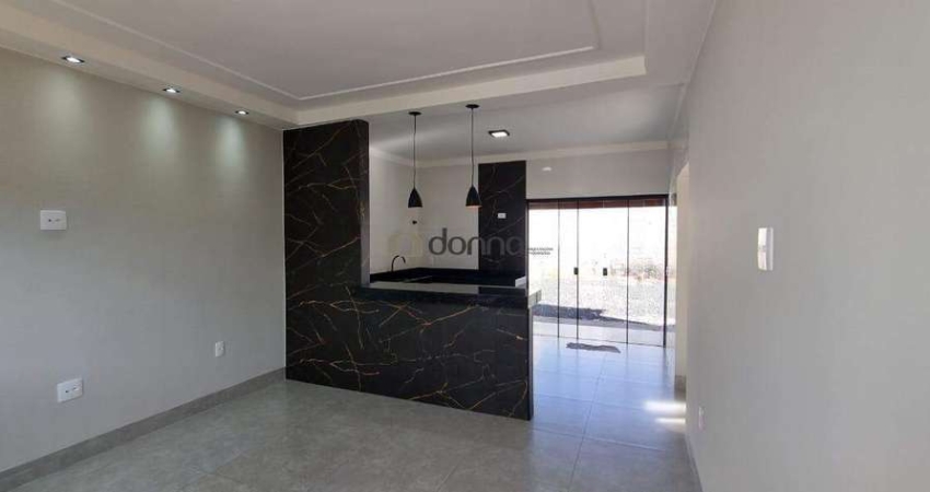 Casa à venda, 2 quartos, 1 suíte, 2 vagas, Jardim Maria Alice - Uberaba/MG