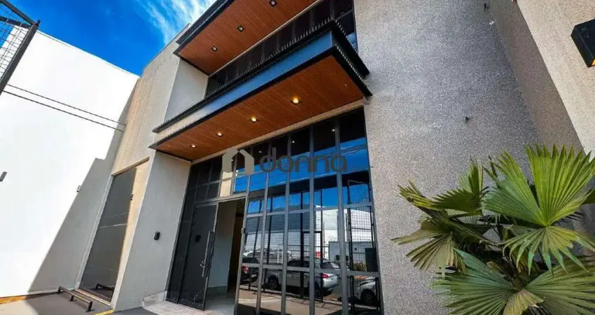 Galpão Premium 360?m² com Mezaninos, Escritórios e Estacionamento – Próximo ao Aeroporto