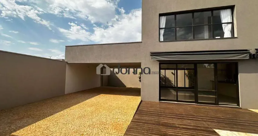 Casa à venda em uberaba (estância dos ipês) | 3 suítes, varanda gourmet