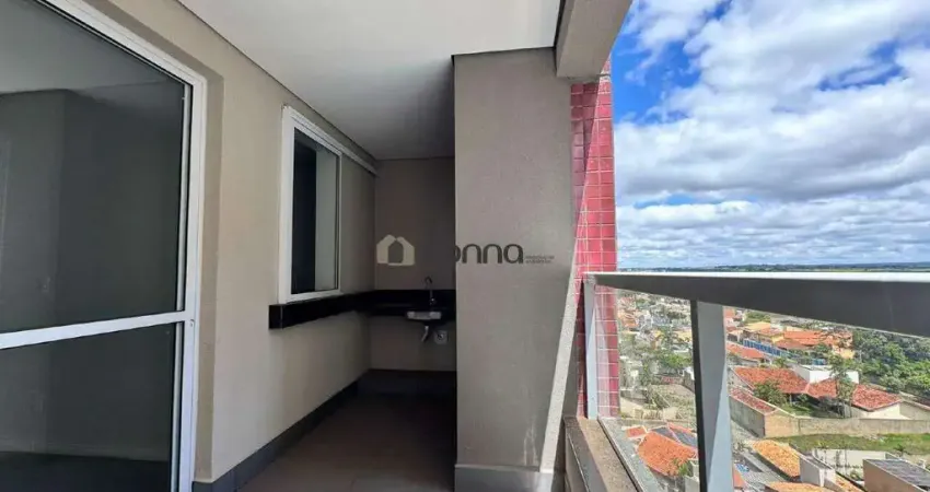 Apartamento para aluguel, 2 quartos, 1 suíte, 2 vagas, centro - uberaba/mg