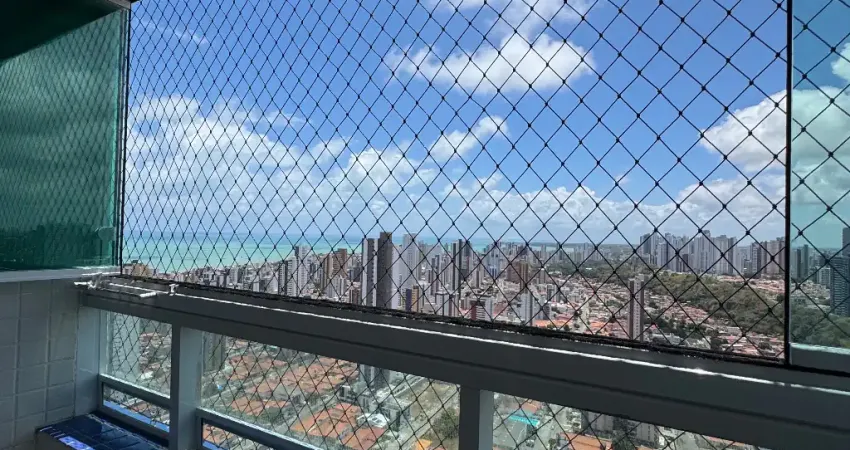 Lindo apartamento 100% mobiliado em manaíra (modalidade porteira fechada)