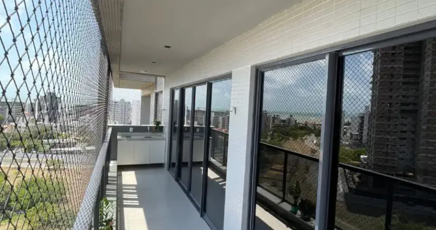 Alugo - apartamento semi mobiliado | 66m² | varanda ampla | vista mar | jd oceania
