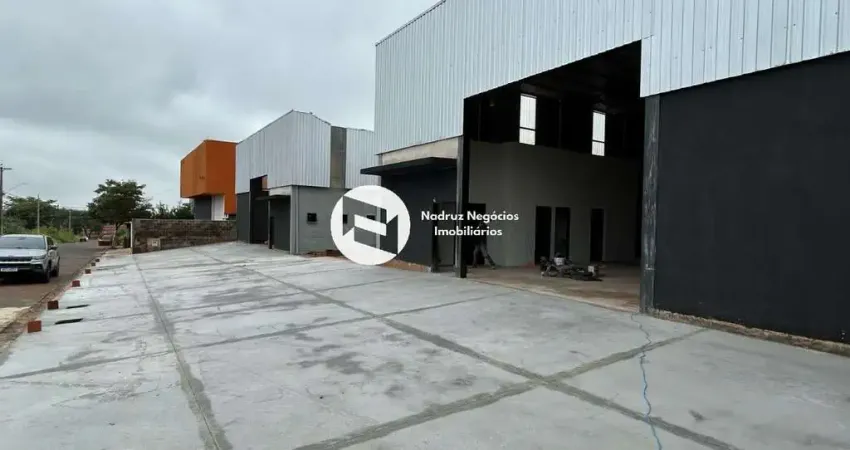 Aluguel de Barracão Comercial de Alto Padrão em São José do Rio Preto - 600m² - Distrito Industrial