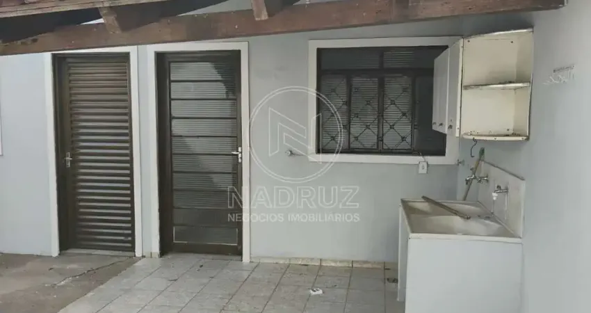 Casa para locação em são josé do rio preto-sp, no jardim urano, 1 quarto com baheiro, 1 sala, cozinha, pequeno quintal, 50m² de área.