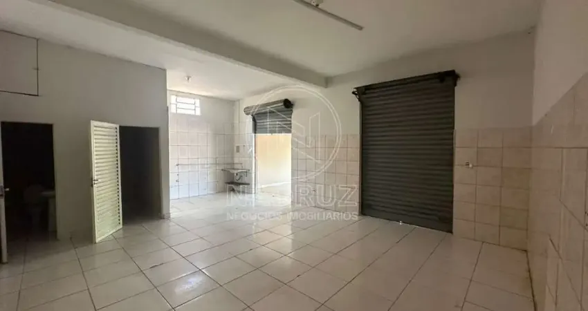 Salão comercial para locação em são josé do rio preto-sp, parque das aroeiras ii: 1 sala, 2 banheiros, 1 vaga, 90m².