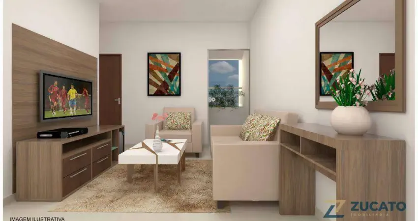 Apartamento com 2 dormitórios sendo uma suíte à venda, 57 m² por R$ 278.000 - Olinda - Uberaba/MG