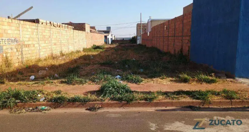 Terreno à venda, 250 m² por R$ 140.000,00 - Conjunto Margarida Rosa de Azevedo - Uberaba/MG