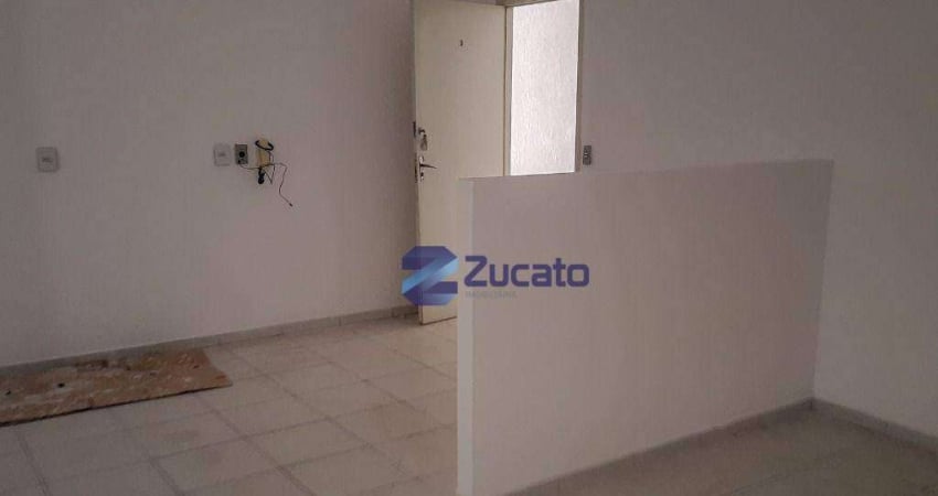 Apartamento com 1 dormitório para alugar, 37 m² por R$ 835,59/mês - Centro - Uberaba/MG