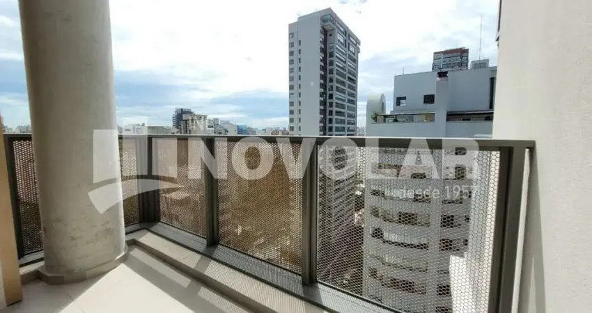 Flat com 1 quarto à venda em Indianópolis, São Paulo 