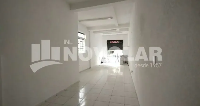 Loja comercial para locação na vila maria 75 m² construídos, 56 m² de vão livre