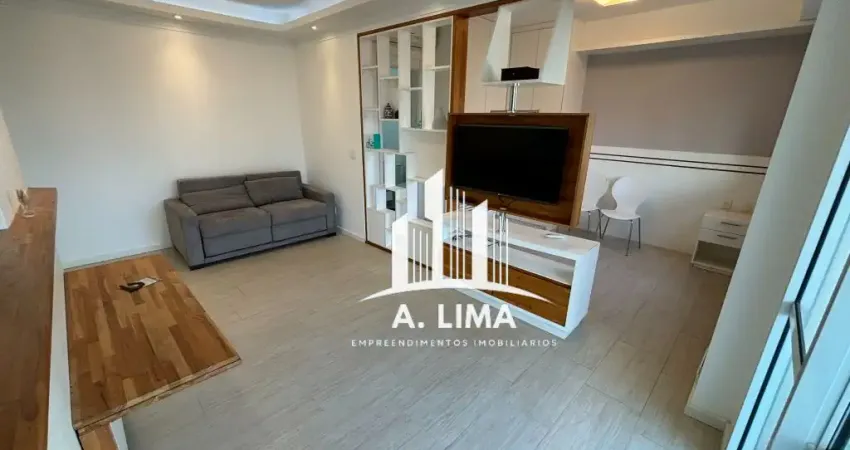 Apartamento 1 dormitório (suíte) mobiliado, bairro Boqueirão em Santos.