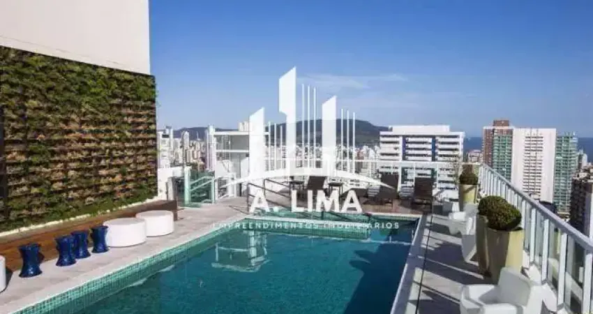 Apartamento 01 dormitório (suíte) mobiliado, bairro Boqueirão em Santos.