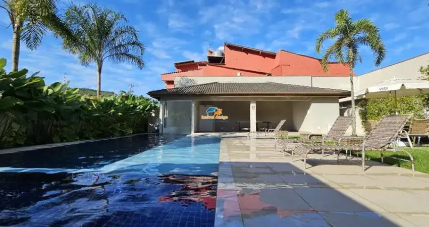 Casa em condomínio fechado em juquehy, são sebastião - mobiliada - 157m²