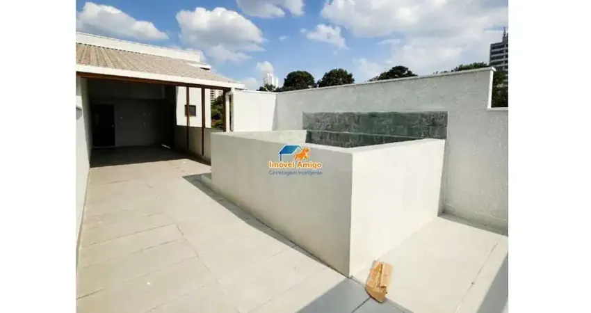 Cobertura à venda numa localização espetacular com 3 dormitórios, piscina privativa e elevador no jardim bela vista, santo andré - nova e pronta para morar!