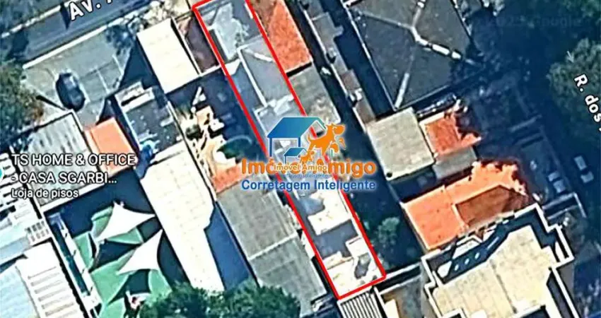 Terreno 240m² à venda em santo andré, vila valparaíso - av. atlântica - oportunidade única!