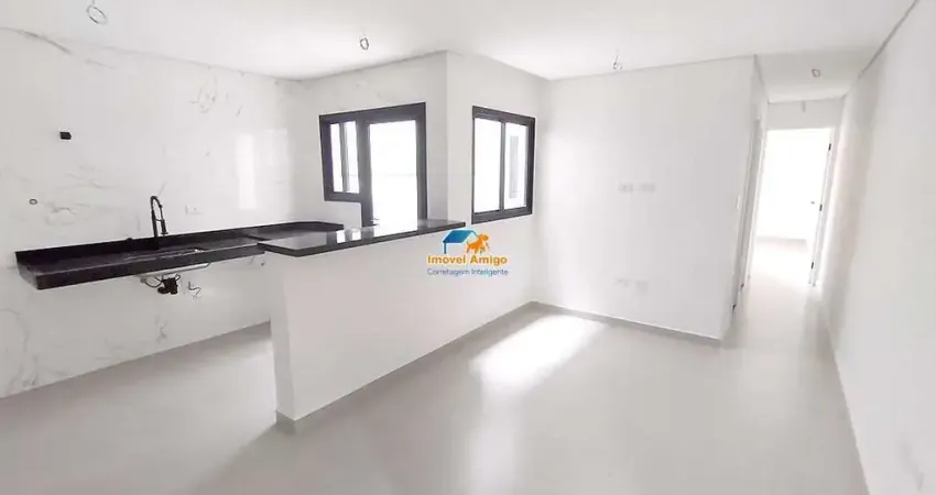 Apartamento 2 dormitórios, 1 sendo suíte. residencial com elevador e baixo condomínio na vila floresta, pronto para morar!