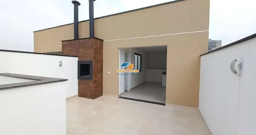 Cobertura com elevador e de baixo condomínio na vila scarpelli- pronto para morar!