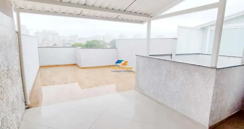 Cobertura com elevador e baixo condomínio na vila floresta, linda vista livre e pronta para morar!