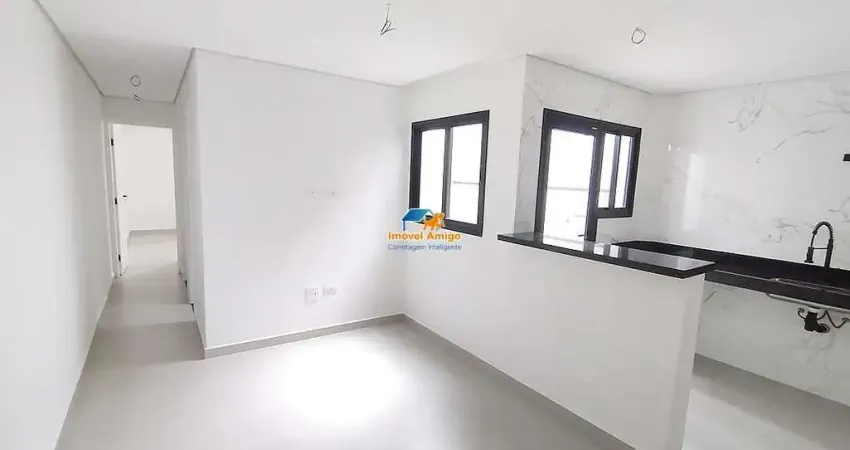 Apartamento 2 dormitórios, 1 sendo suíte. residencial com elevador e baixo condomínio na vila floresta, pronto para morar!