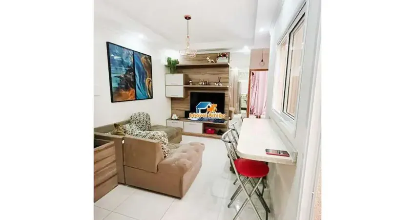 Apartamento vila gilda com baixo condomínio numa excelente localização a 300m do trólebus e shoping abc