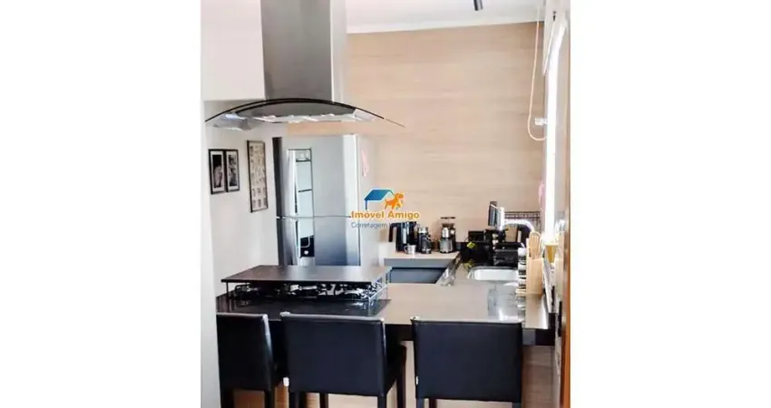 Apartamento na vila helena em santo andré, baixo condomínio, 63m² com 2 dormitórios, sendo 1 suíte e 2 vagas de garagem.