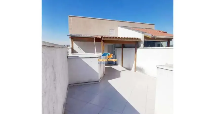 Cobertura com escada interna e baixo condomínio à venda na vila junqueira em santo andré - vago, pronto para morar!
