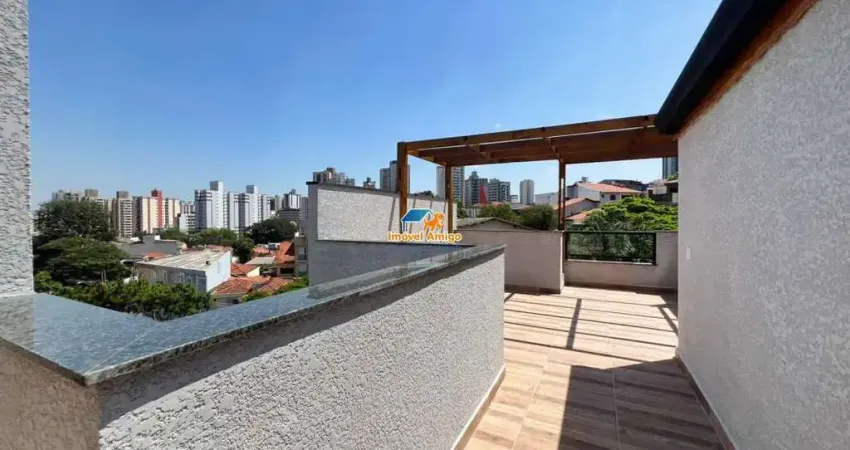 Cobertura nova na vila floresta em santo andré, com elevador, acabamento de 1ª linha e baixo condomínio!