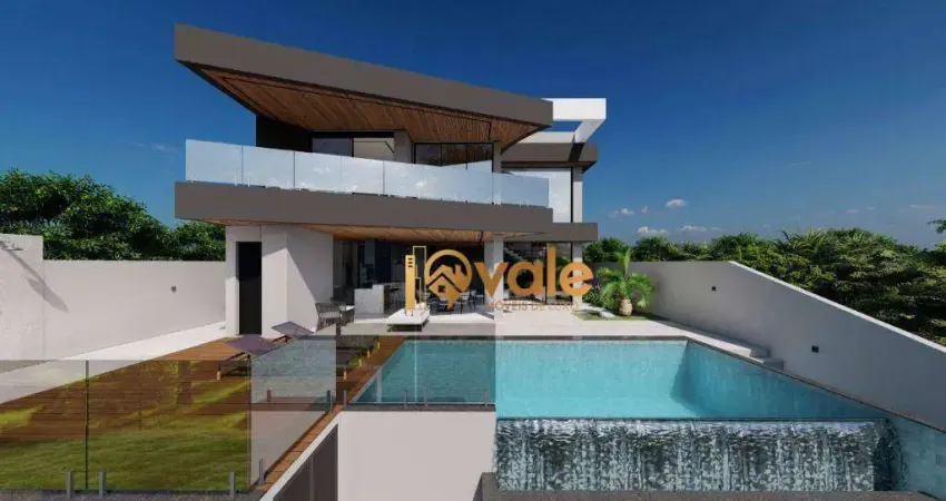 Casa com 5 suítes à venda, condomínio jaguary - são josé dos campos/sp