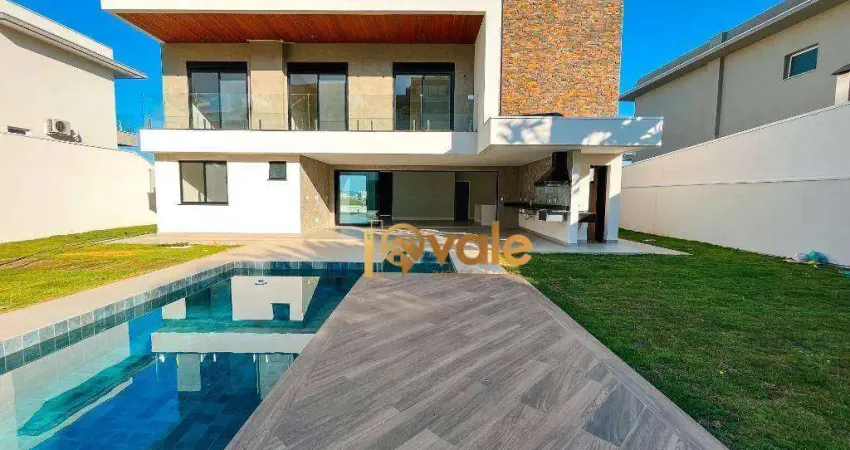 Casa de alto padrão com 4 suítes à venda, condomínio reserva do paratehy - são josé dos campos/sp