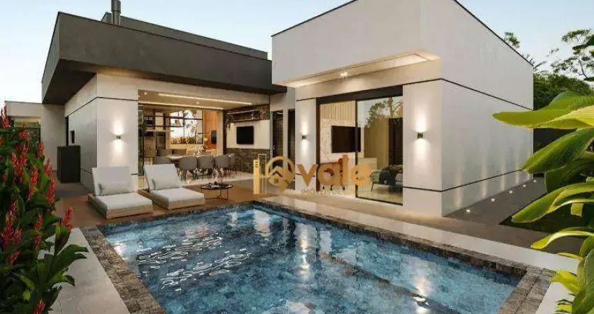 Casa térrea com 4 suites à venda, 235 m² - urbanova - são josé dos campos/sp