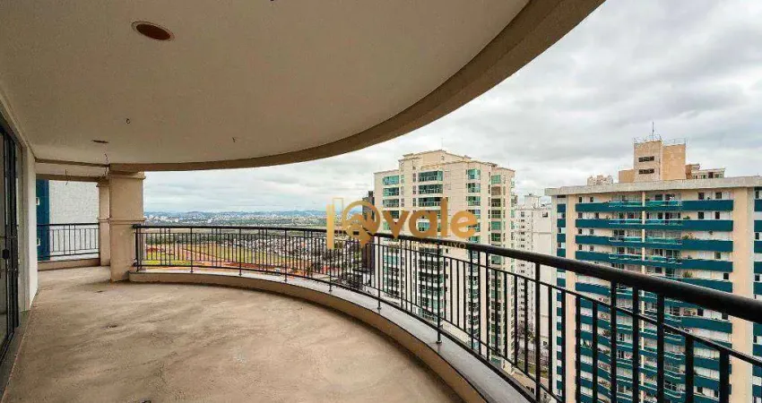 Apartamento de alto luxo com 4 suítes disponível para venda, condomínio royal palace - jardim aquarius - são josé dos campos/sp