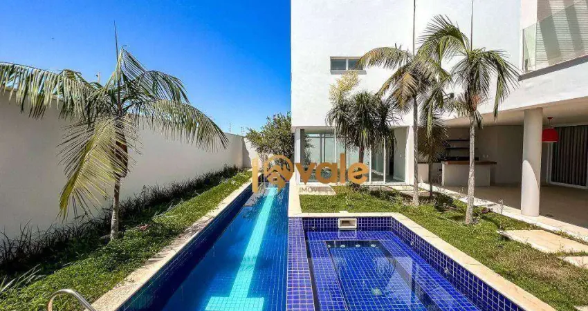 Casa com 5 suítes à venda, 640 m² condomínio reserva do paratehy - são josé dos campos/sp