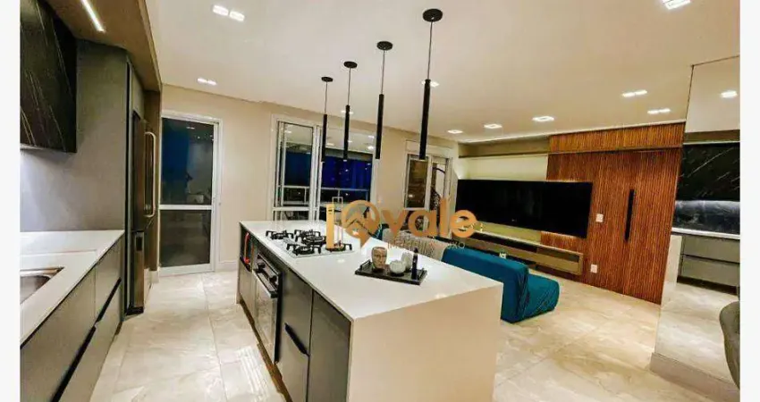 Apto de alto padrão com 2 dormitórios, 103 m² - venda - jardim aquarius - sjcampos/sp